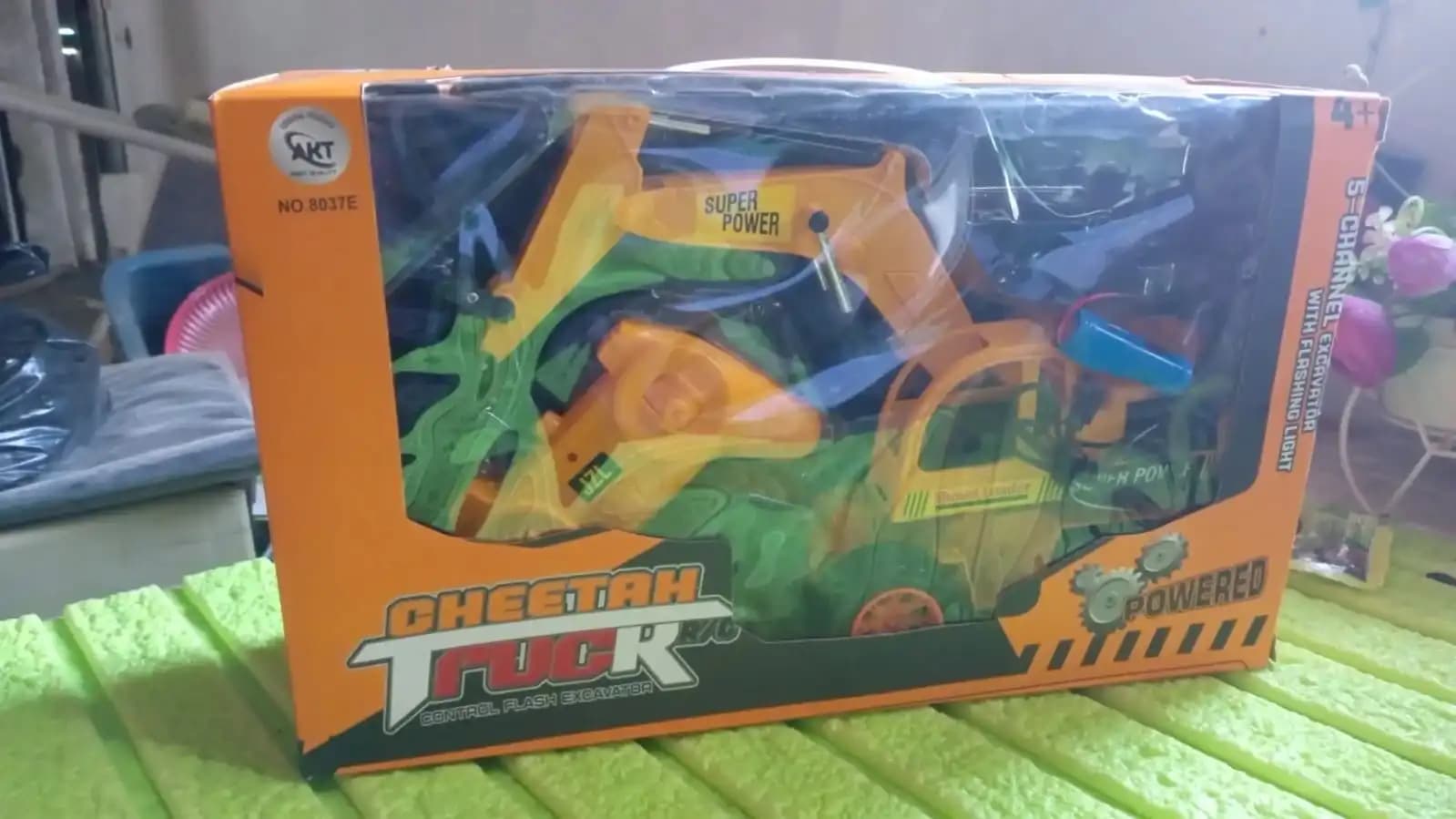 Plastic JCB Construction Toy, Remote Control with Excavator For Kids - Image 7