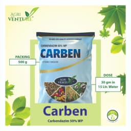 Agriventure Carben (Carbendazim 50 % Wp) Fungicides, Contact And Systemic Fungicide 2