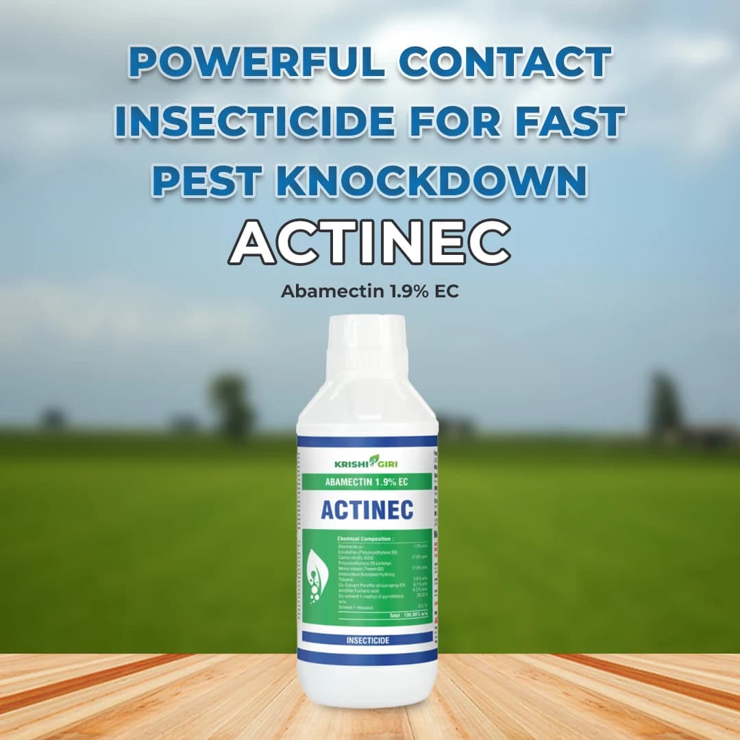 Krishigiri Actinec Insecticide - Abamectin 1.9% EC - Image 1