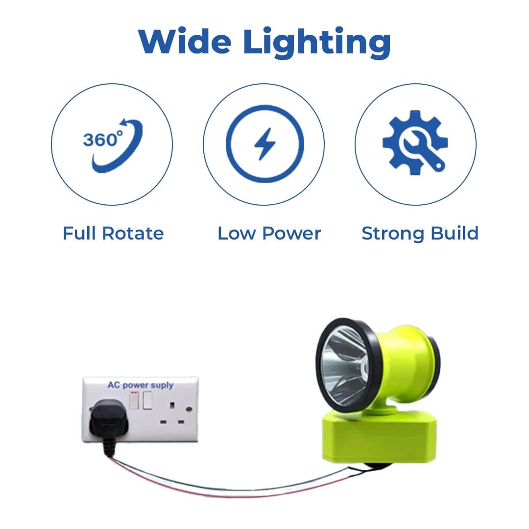 Radhe Double Face Divadandi Light - 360 Degree Rotating Led Light - Image 3