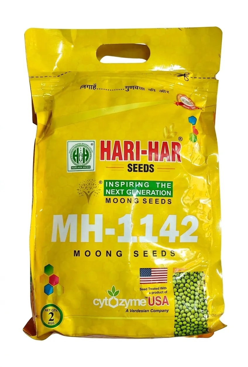 Hari Har Seeds MH-1142 Moong Seeds, Green Gram Seeds