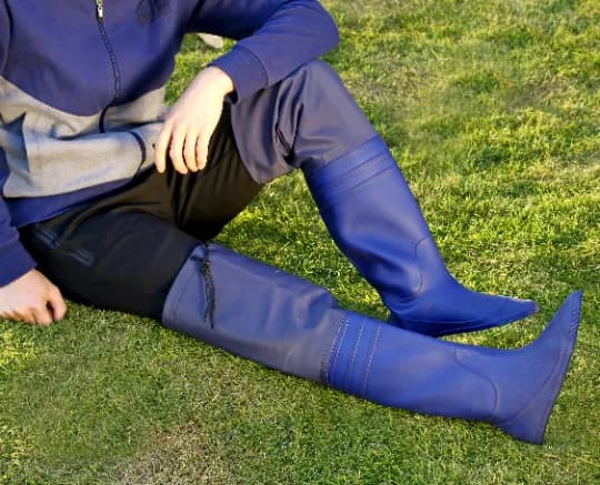 VIP Farmer Safety Shoes, Short Length Paddy Shoes, Agriculture Shoes, Made With Durable, Flexible, And Unbreakable Material - Image 2