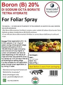 Greatindos Boron 20% Micronutrient Fertilizer - Image 3