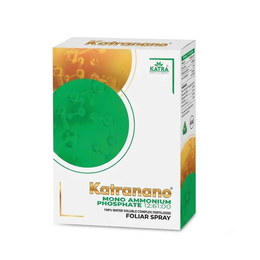 Katra Nano NPK 12:61:00 MAP Mono Ammonium Phosphate 100% Water Soluble Complex Fertilizer for Plants. - Image 2