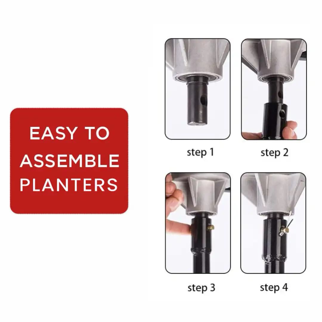 Balwaan PT-10 Single Spiral Earth Auger Planter, 10 Inch Width, Heavy-Duty, Durable And Rust-Resistant - Image 3