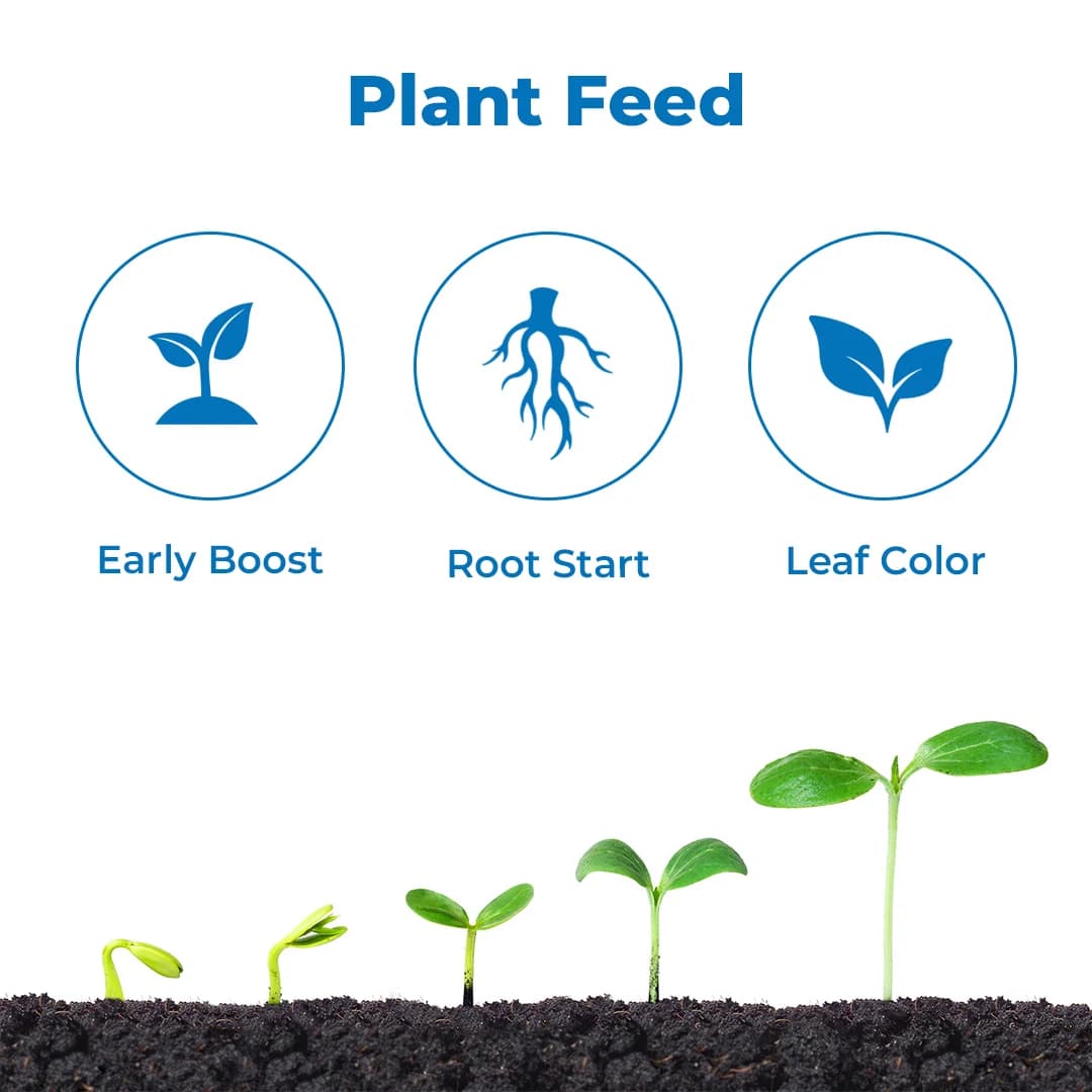 Nutrimeal Start For Initial Grown Stage 14:14:14 + TE Nano Technology WSF + TE, Acts As A Structural Component Of Cell Walls And Improves Root Hairs - Image 3