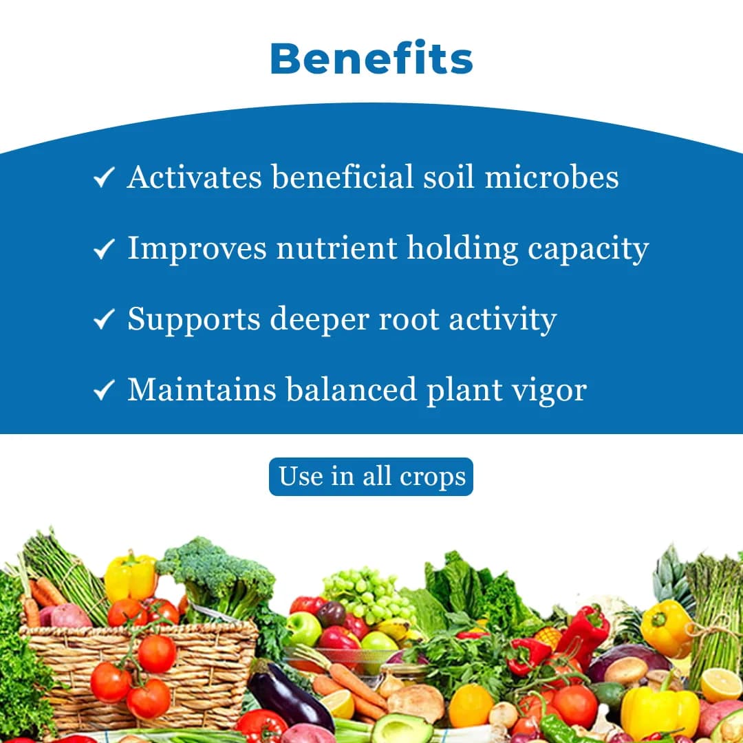 जियोलाइफ विगोर फ्रूट साइज एन्हांसर: सभी फसलों के लिए जैविक उपज संवर्धक, जड़ से लेकर शोट तक पौधों का सम्पूर्ण विकास - Image 4