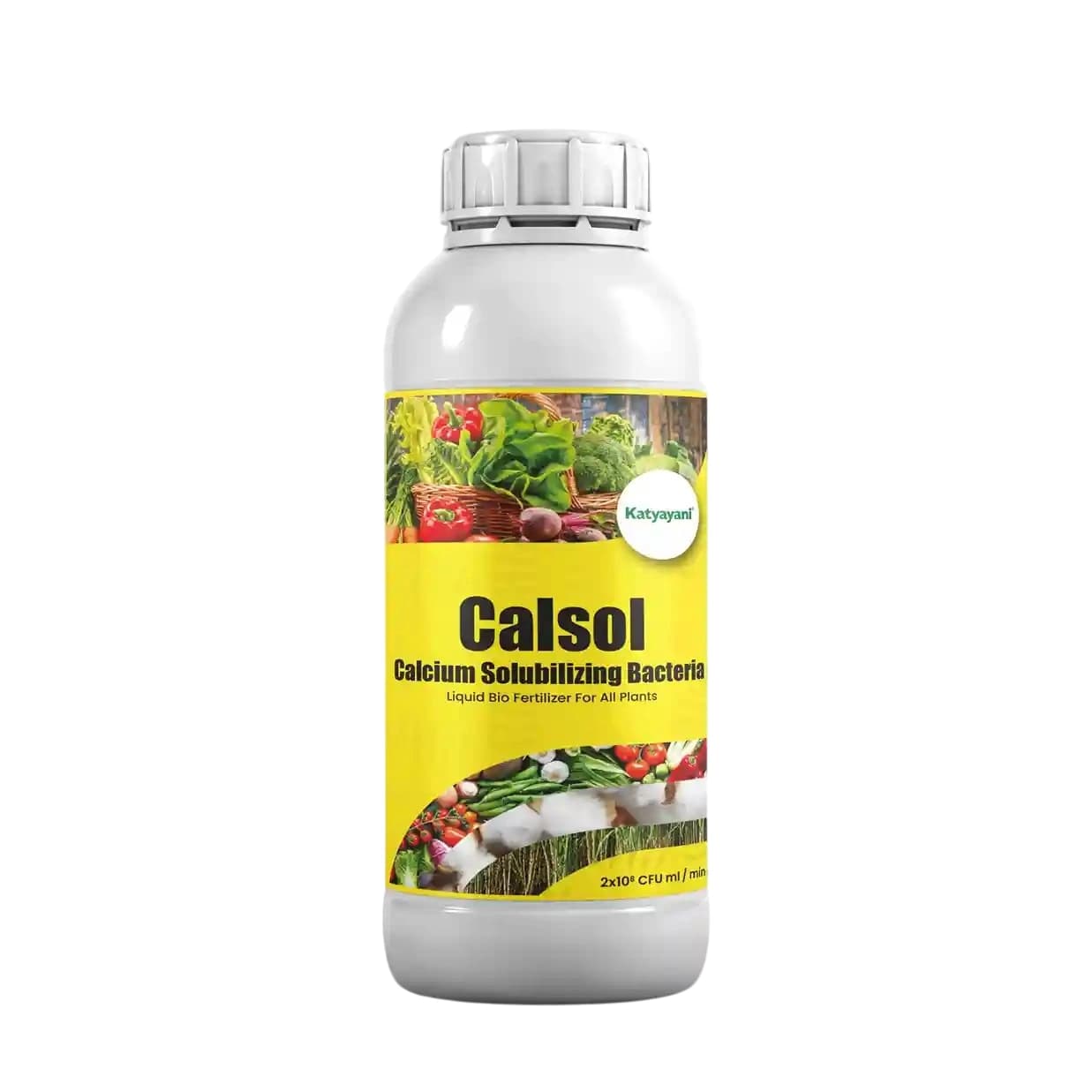 Katyayani Calsol Calcium Solubilizing Bacteria Bio Fertilizer, For Enhanced Soil Fertility and Plant Nutrition - Image 1