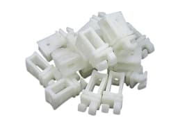 Radhe 2 Inch Heavy Plastic Insulator, Used For Solar Zhatka Machine Fencing With Clutch Wire 2