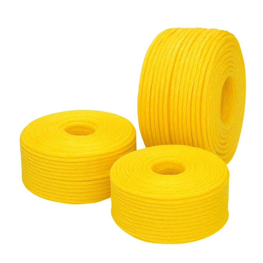 Singhal PP Tuf Rope Heavy Duty Virgin Plastic Multipurpose Rope Yellow