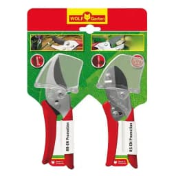 Wolf Garten Action Secateurs Set (RSEN RREN), Steel Anvil And Bypass Garden Shear Set, Garden Tool 2