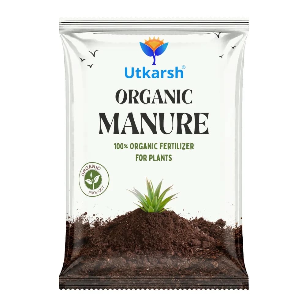 Utkarsh Organic Manure Natural Fertilizer, Promotes Plant Growth And Soil Health