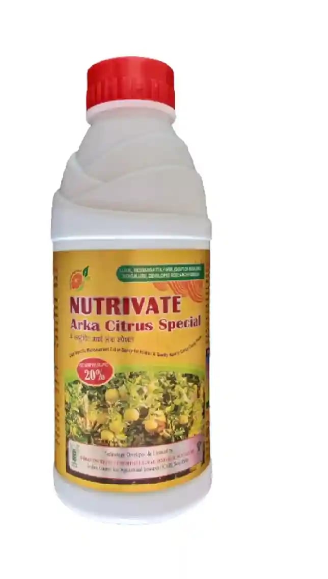 Greenovate Nutrivate Arka Citrus Special Micronutrient Fertilizer Liquid Form, Reduces hidden hunger of Crop