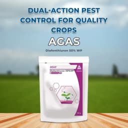 Adama Agas Diafenthiuron 50% WP Insecticides, It is Selective to Beneficial Insects & Predatory Mites. 2