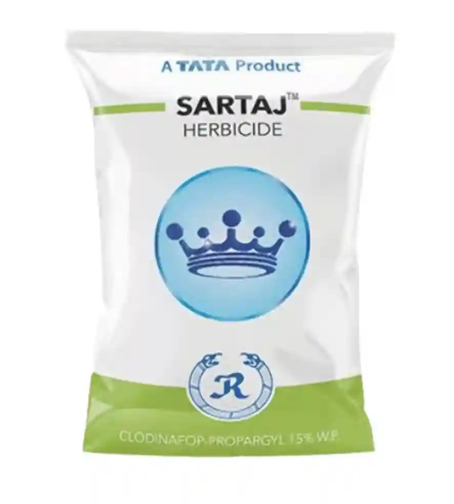 Tata Rallis Sartaj Clodinafop Propargyl 15% WP, Use To Control Phalaris Minor And Other Grass Weeds In Wheat