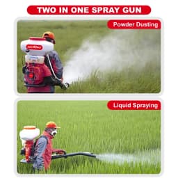 Neptune MBD-40 2 In 1 Knapsack Mist Blower, Powder Duster And Sprayer, 4-Stroke 35CC Petrol Engine, 20L Tank Capacity, Ideal For Farming And Garden 2