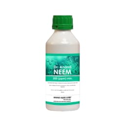 Dr. Anand Neem Oil 300 PPM, Prepared From Azadirachtin & Neem Seeds Kernels Extract, Effective Control Of Sucking Pests 1