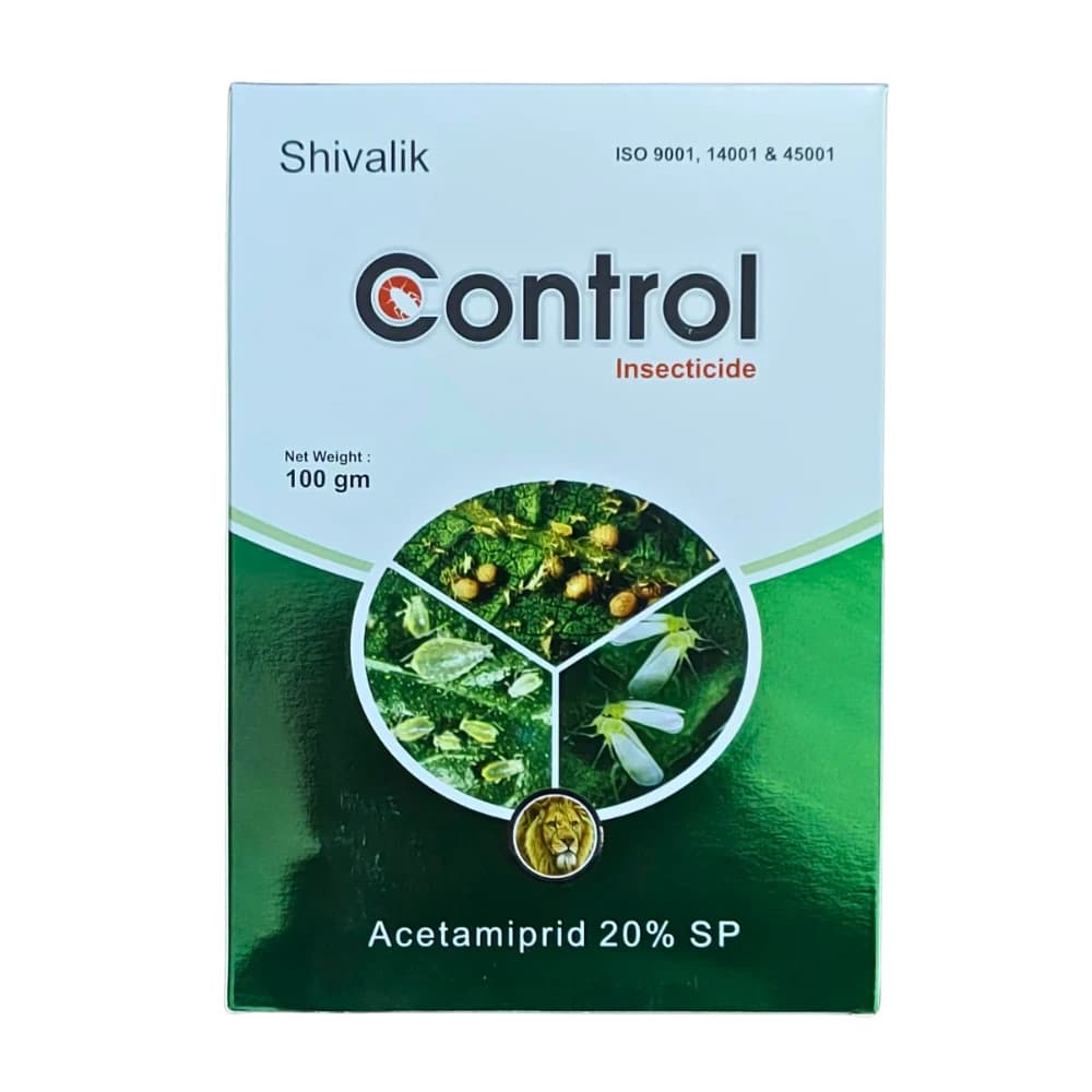 Shivalik Control Acetamiprid 20% SP Insecticide, Effective For Aphids, Jassids, Whiteflies Insect Control In Crops - Image 1