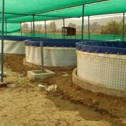 Megatex PVC Coated Biofloc Fish Farming Tank, Perfect For Biofloc Fish, Contributing To More Eco Friendly Farming 4