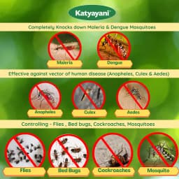 Katyayani Deltamethrin 1.25% ULV Quick Knockdown Household Insecticide, Used for the Control of Mosquitoes, Cockroaches, Bed Bugs, Flies, etc. 3
