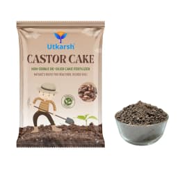 Utkarsh Castor Cake, Organic Fertilizer Boost Promotes Healthy Plant Growth 3