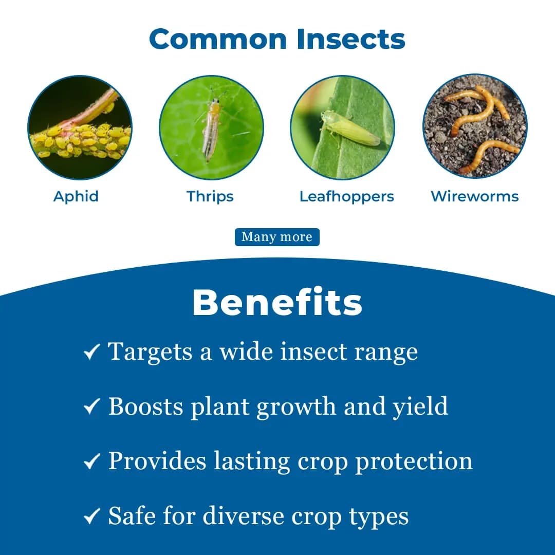 EBS Thiomax Thiamethoxam 25% Wg Insecticide, Broad spectrum Controls Sucking And Chewing Pests In Many Crops - Image 3