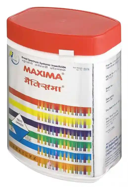 PI Industries Thiamethoxam 25% WG Maxima, Broad Spectrum Insecticide for Controlling Sucking Insects