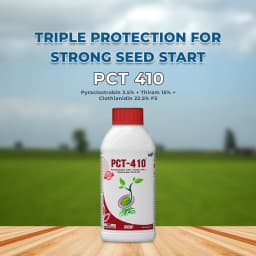 GSP PCT 410 Pyraclostrobin 3.5% + Thiram 15% + Clothianidin 22.5% FS Fungicide, Use for All Crops. 2