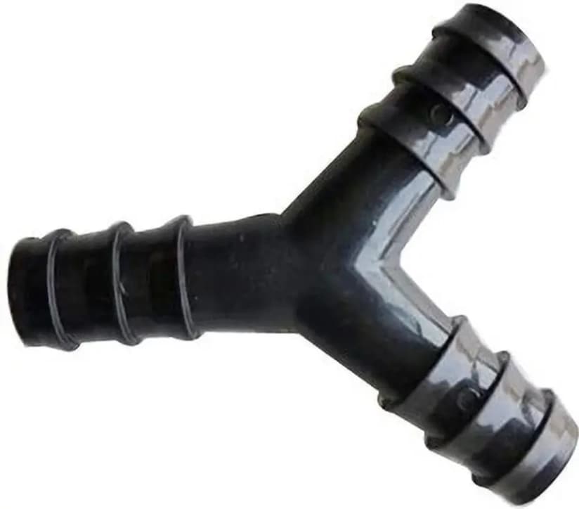 Siddhi Y Tee Connector 16 MM, Drip Irrigation Accessories, Leak-Proof Pipe Splitter - Image 3
