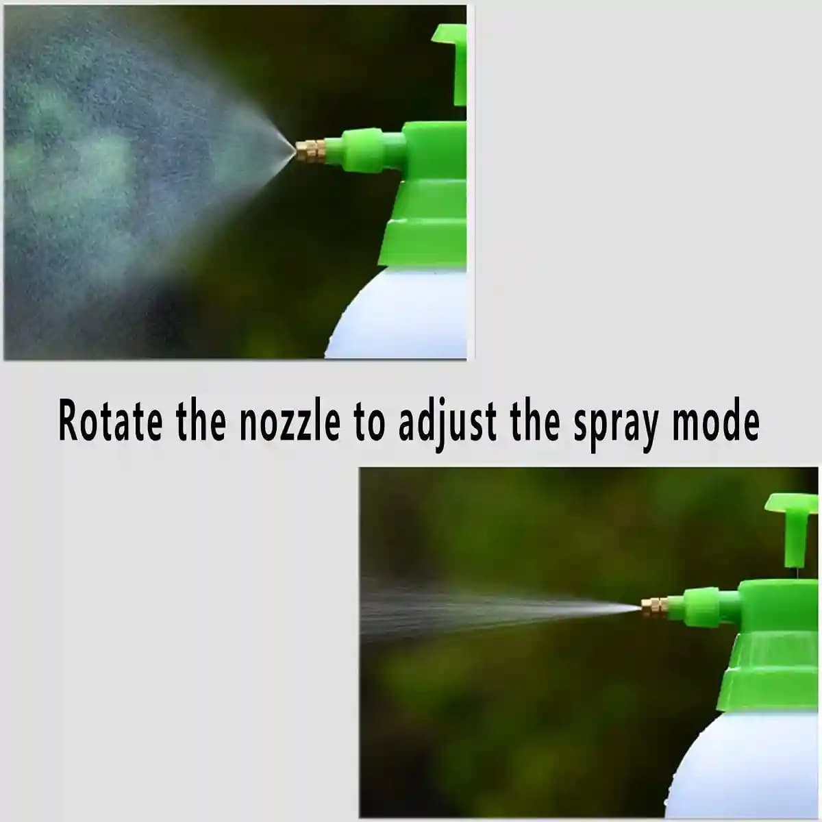 FarmEarth 2 Liter Garden Pressure Sprayer, Manually Operated For Sanitizing And Gardening Operations, Green Color - Image 2