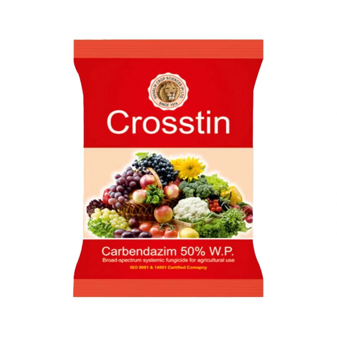 Shivalik Crosstin Carbendazim 50% WP Fungicide, Broad Spectrum, Agriculture Use