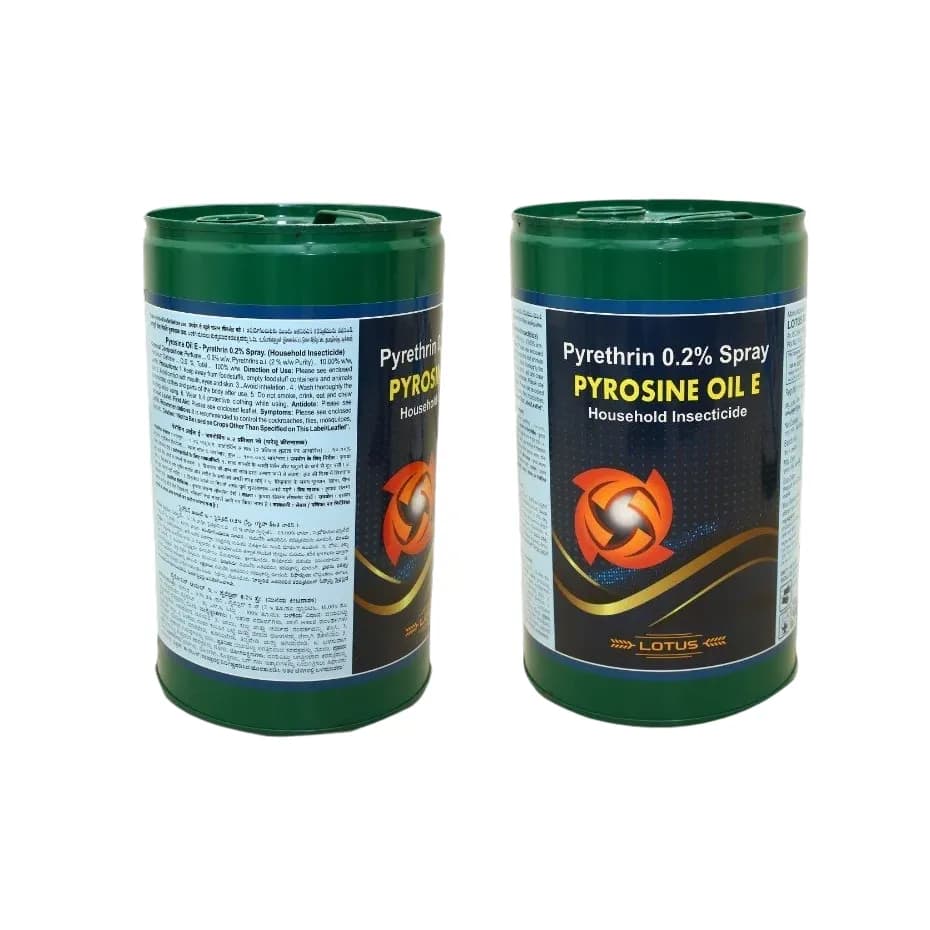 Lotus PYROSINE OIL E Pyrethrin 0.2% Spray Insecticide, Effective For Mosquito Larva Control In Crops - Image 2
