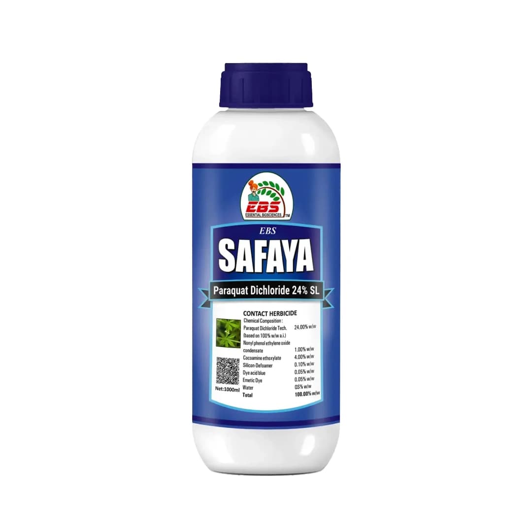 EBS Safaya - Paraquat Dichloride 24% SL, Non Selective Contact Herbicide