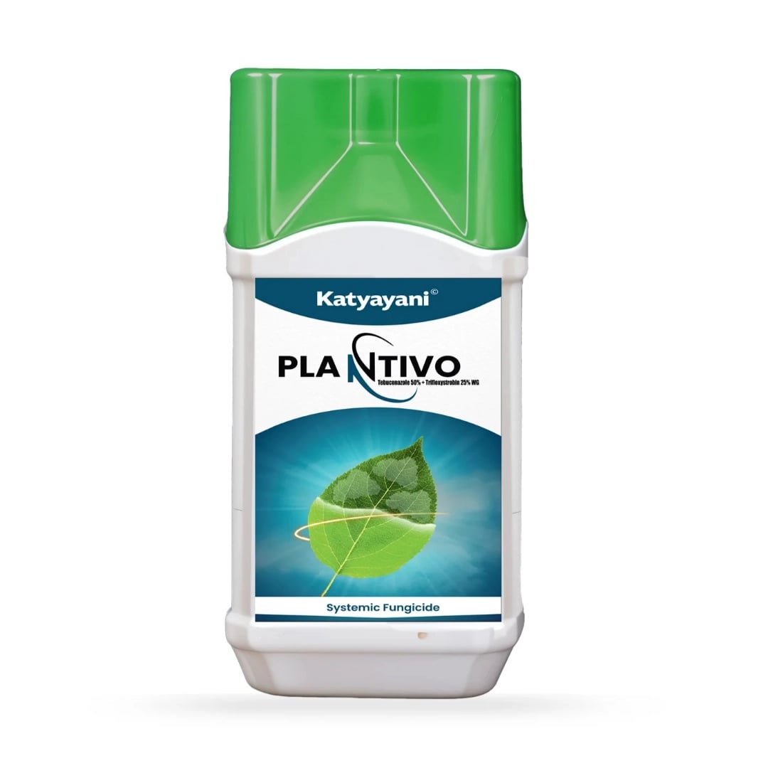 Katyayani PLANTIVO Tebuconazole 50% + Trifloxystrobin 25% WG Fungicide, Dual-Action Control Fungal Diseases