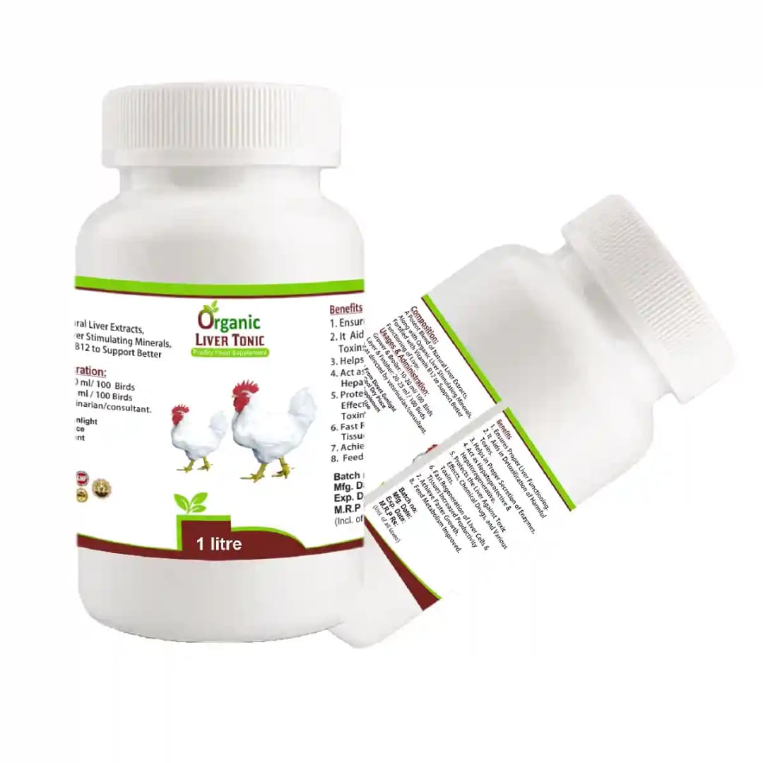 Anfotal Organic Liver Tonic For Poultry, Liver Tonic Medicines, Poultry Feed Supplements
