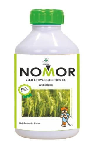 Crop Care Nomor 2,4 - D Ethyl Ester 38 EC Weedicide, Selective Herbicides Control Specific Weed Species