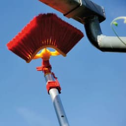 वोल्फ गार्टन एंगल ब्रूम (BW 25 M), मल्टी-स्टार एंगल ब्रूम बिना हैंडल के, प्लास्टिक ड्राई ब्रश 2