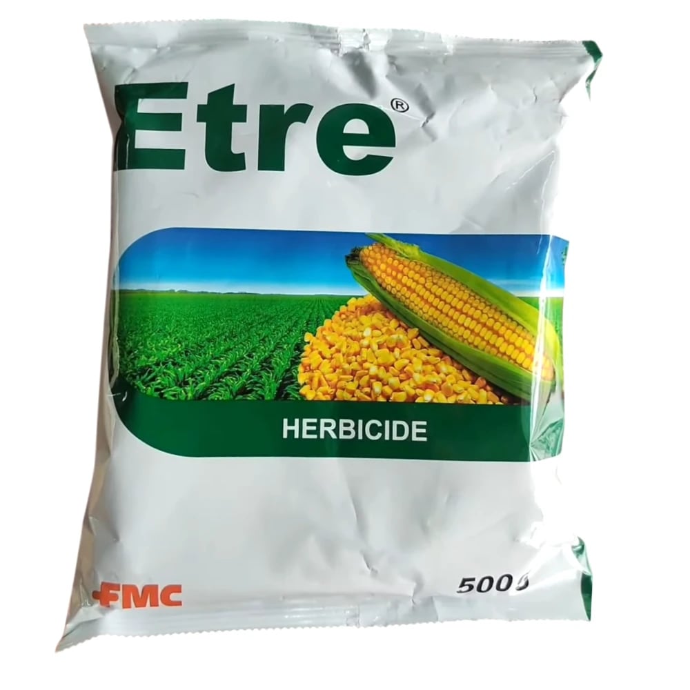 FMC Etre Atrazine 50% WP Selective Herbicide, Pre-Emergence, Effective For Sugarcane And Maize