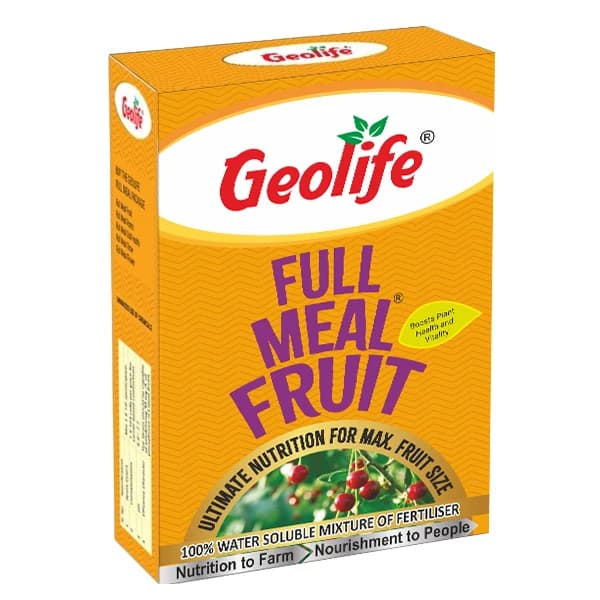 Geolife FULL MEAL FRUIT Water Soluble Mixer Fertilizer, Effective Fruit Development Nutrient Blend With Orthosilicic Acid - Image 1