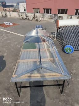 Sahaj Small Farm Purpose Solar Dryer. The Most Beneficial Solar Dryer for All Small Scale Farmers to Gain Higher Benefit. 2