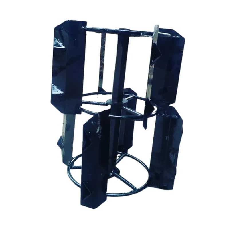 AJ Kisan Heavy Duty 14 Inch Mini Paddy Cage Wheel For 5 to 9 HP Diesel Power Tiller (2 Pcs) - Image 1