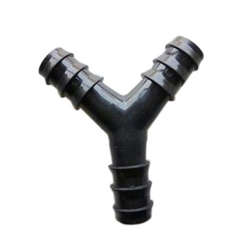 Siddhi Y Tee Connector 16 MM, Drip Irrigation Accessories, Leak-Proof Pipe Splitter