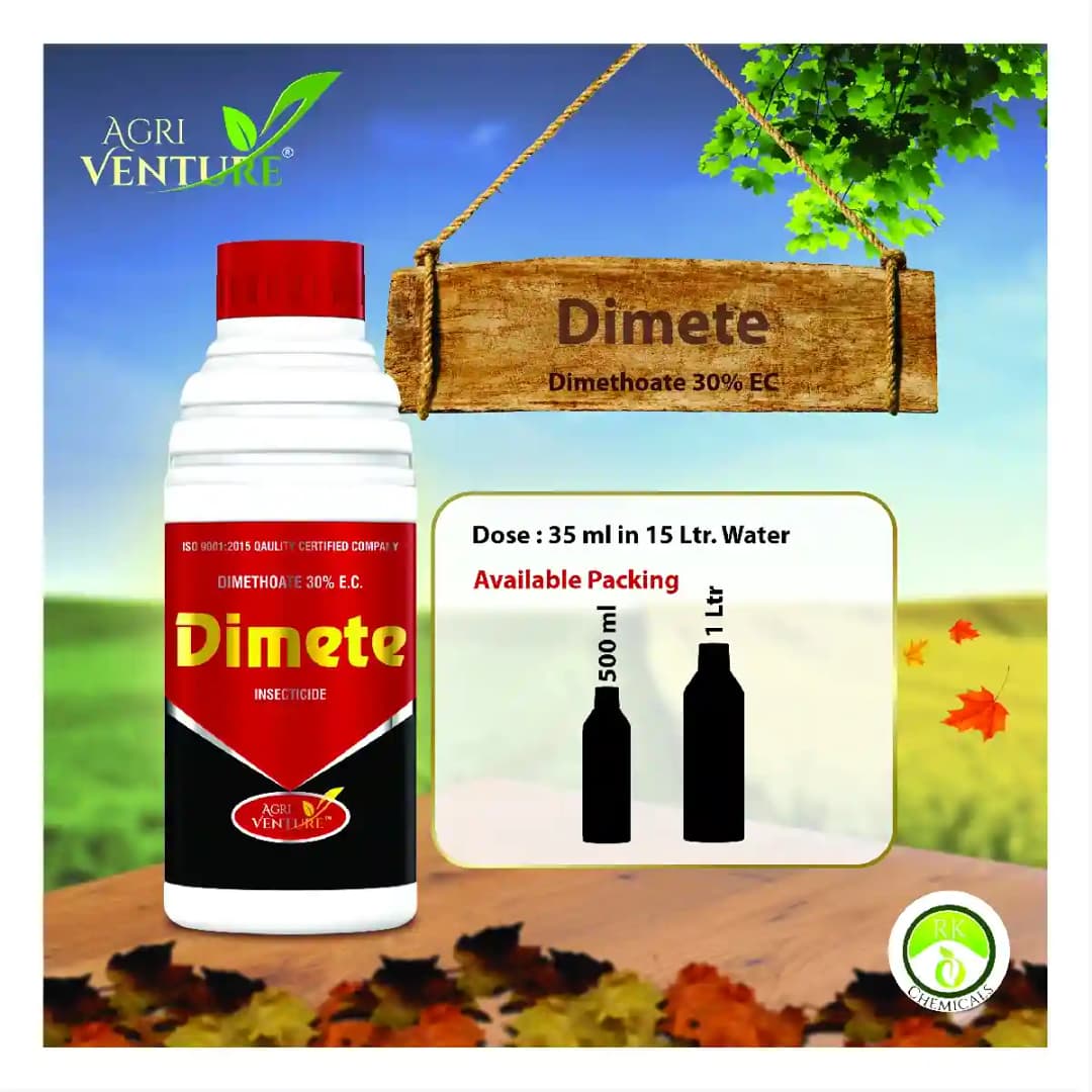 Agriventure Dimete (Dimethoate 30 % E.C) Contact And Systemic Organophosphate