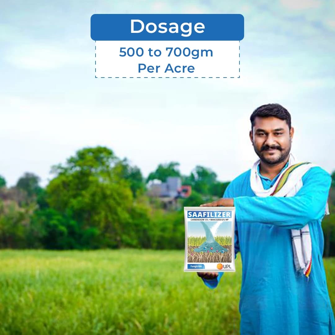 UPL SAAFILIZER Carbendazim 12% + Mancozeb 63% WP, Best Fungicide for all Fungal Problems - Image 5