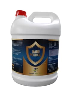 Nano Peroxil - Silver nitrate and Hydrogen Peroxide - Disinfectant, Controls Fungal and bacterial diseases and improves plant growth through oxidation