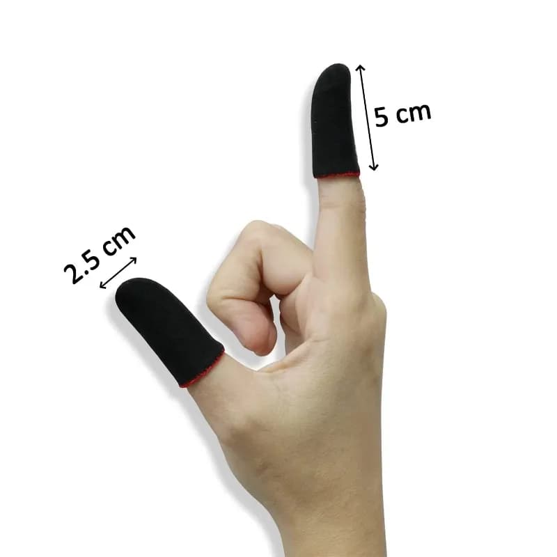 Thumb & Finger Sleeve for Mobile Game, Pubg, COD, Freefire (1 Pair) - Image 6
