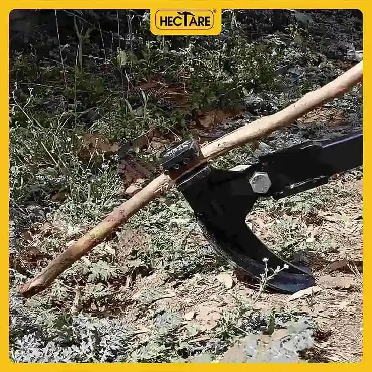 Hectare Plant Up Rooter Cum Root Puller For Removing Big Size Weeds and Plants, Made of Iron, Useful to Remove Weeds Up to 1 Inch Thickness - Image 2