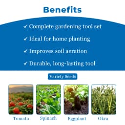 Pioneer VEGETABLE GARDENING KIT, Kitchen Garden Kit Perfect choice for Beginners with All Accessories 4