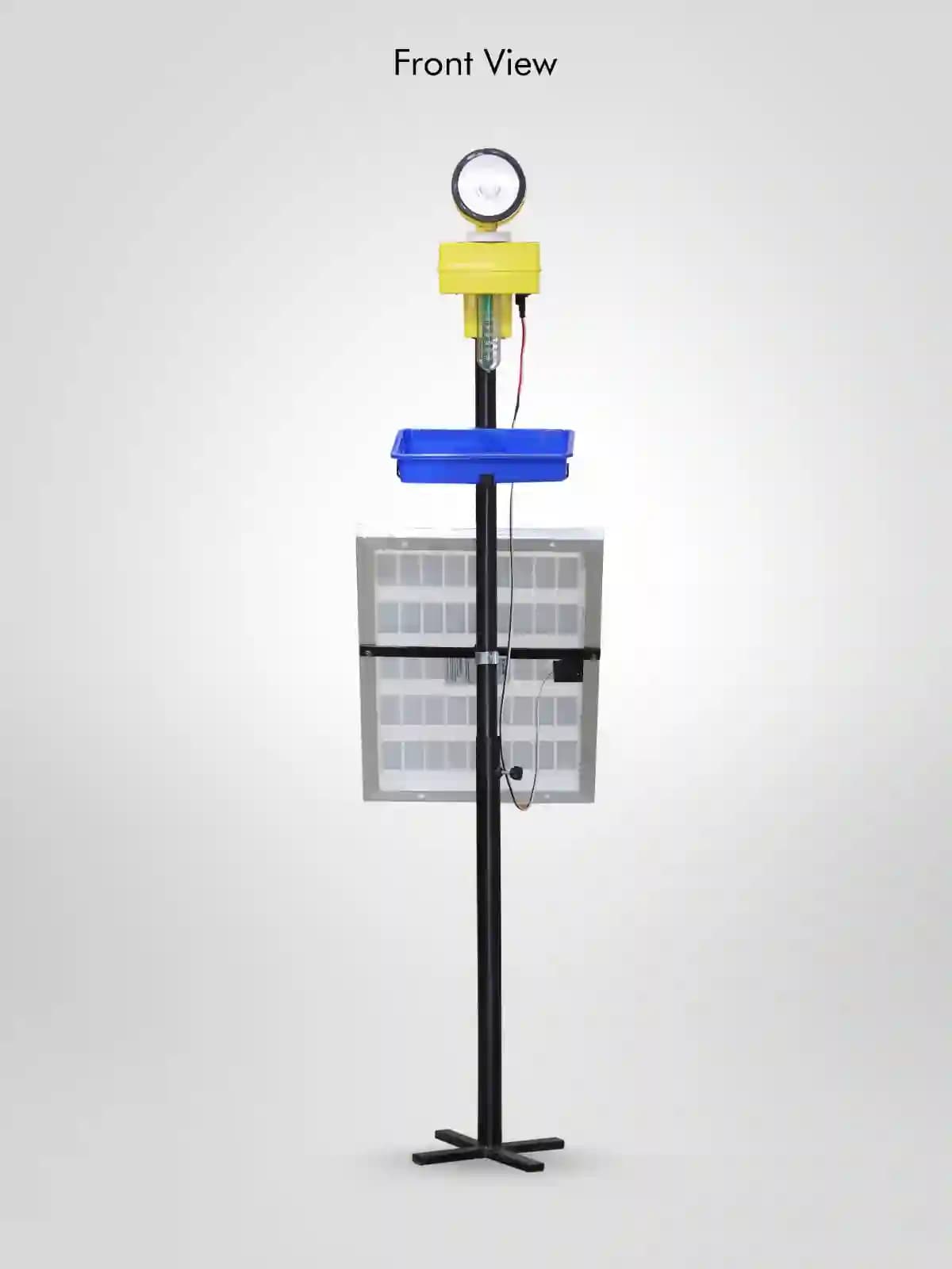 V-SAR Smart Radar Solar Light, 360 Degree Rotating Light With Insect Trap, Waterproof, 15W Panel And Siren Alarm - Image 7