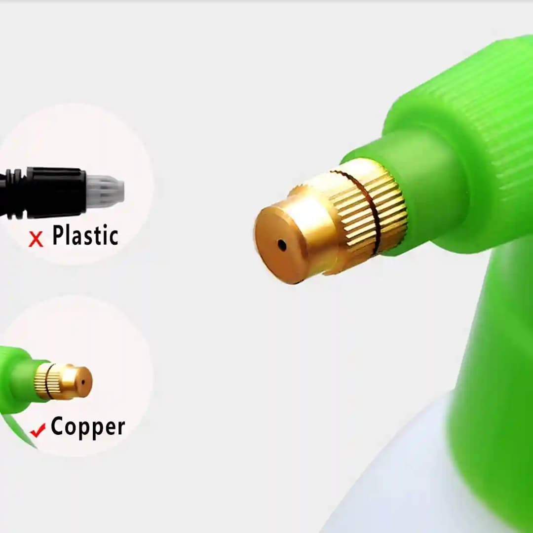 FarmEarth 2 Liter Garden Pressure Sprayer, Manually Operated For Sanitizing And Gardening Operations, Green Color - Image 2